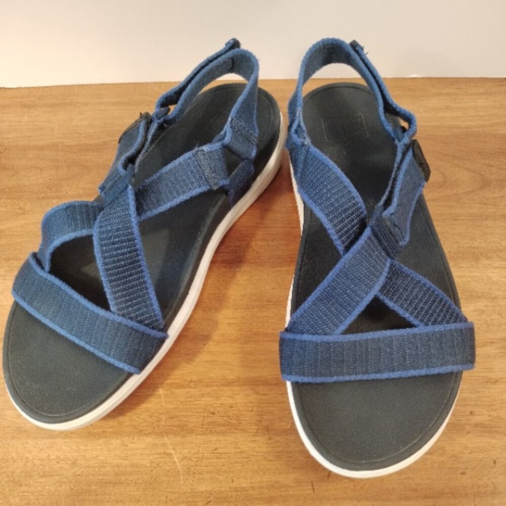 FitFlop Navy & Blue Sandals Size 11